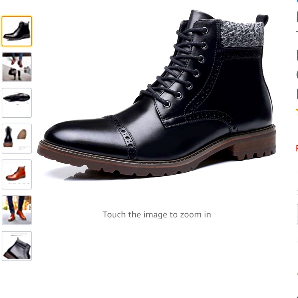 La Milano Men’s Winter Casual Dress Boot Classic